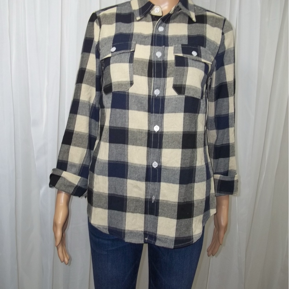 Vintage Plaid Button Down